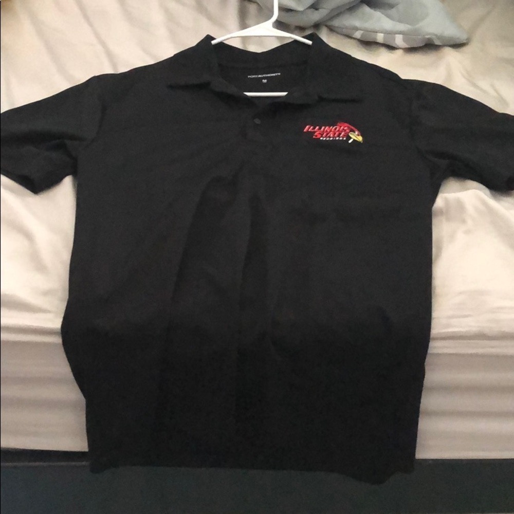 Medium Illinois state tailgate polo